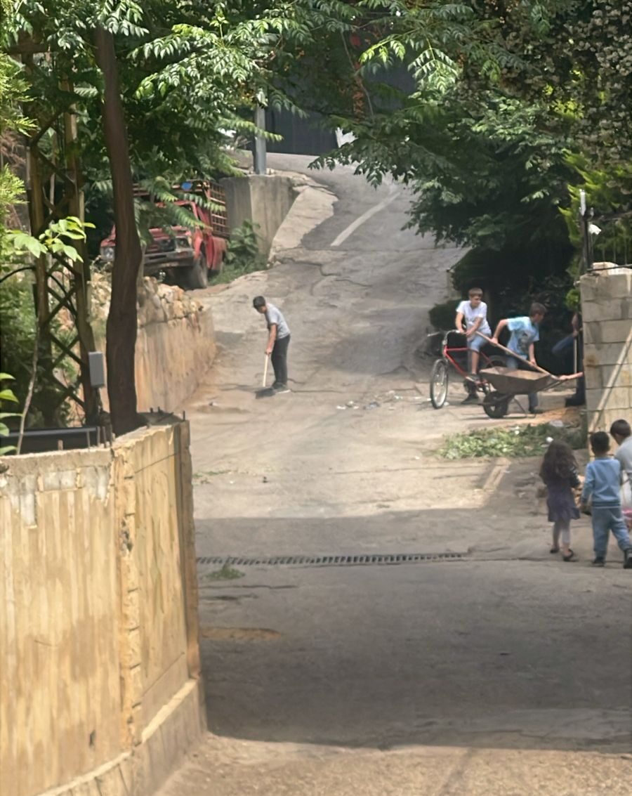 Community Street Cleanup – Beit El Faqs